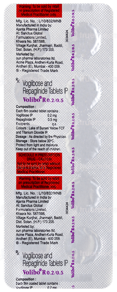 Volibo R 0.2/0.5 Tablet 10