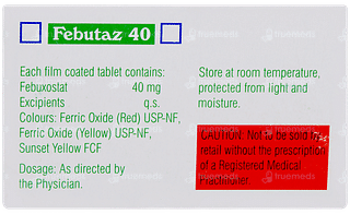 Febutaz 40 Tablet 15