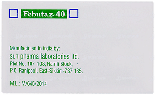 Febutaz 40 Tablet 15