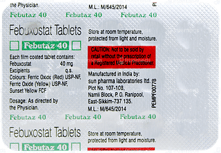 Febutaz 40 Tablet 15