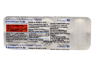 Telsartan Ln 80 MG Tablet 10