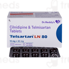 Telsartan Ln 80 Tablet 10