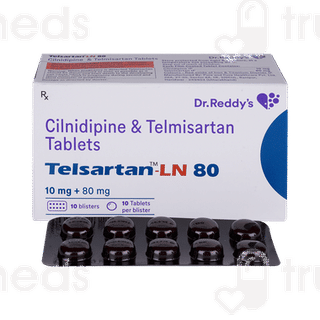 Telsartan Ln 80 Tablet 10