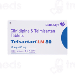 Telsartan Ln 80 Tablet 10 Telsartan Ln 80 Tablet 10