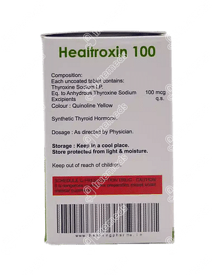 Healtroxin 100 MCG Tablet 120