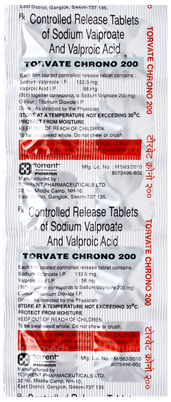 Torvate Chrono 200 Tablet 10