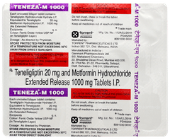 Teneza M 1000 Tablet 15