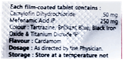 Spasmonorm M Tablet 10 Spasmonorm M Tablet 10