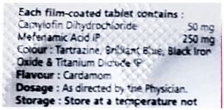 Spasmonorm M Tablet 10