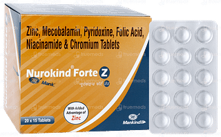 Nurokind Forte Z Tablet 15