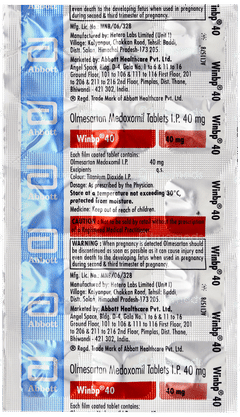 Winbp 40 Tablet 15