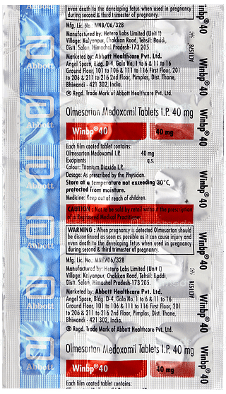 Winbp 40 Tablet 15