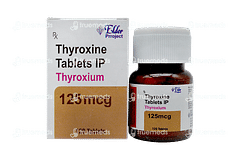 Thyroxium 125mcg Tablet 120