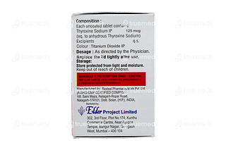 Thyroxium 125 MCG Tablet 120