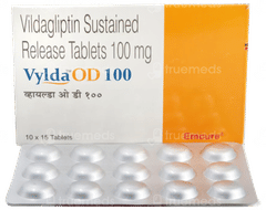 Vylda Od 100 Tablet 15