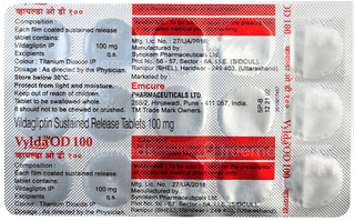 Vylda Od 100 Tablet 15