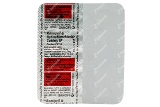 Cardace H 10/12.5 MG Tablet 15