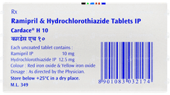 Cardace H 10 Tablet 15