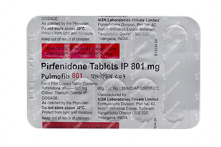 Pulmofib 801 MG Tablet 10