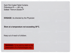 Pulmofib 801 Tablet 10 Pulmofib 801 Tablet 10