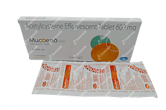 Mucoend 600 Orange Flavour Sugar Free Effervescent Tablet 10