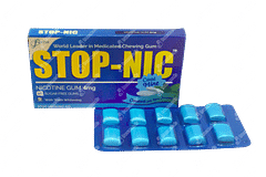 Stop Nic 4mg Cool Mint Sugar Free Chewing Gum 10
