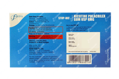 Stop Nic 4mg Cool Mint Sugar Free Nicotine Gums 10