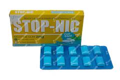 Stop Nic 2mg Cool Mint Sugar Free Nicotine Gum 10