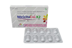 Melcitacal K2 Tablet 10 Melcitacal K2 Tablet 10