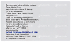 Dapavel M 10/500 Tablet 10 Dapavel M 10/500 Tablet 10