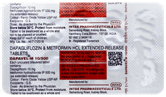 Dapavel M 10/500 Tablet 10 Dapavel M 10/500 Tablet 10