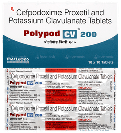 Polypod Cv 200 Tablet 10 Polypod Cv 200 Tablet 10
