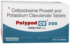 Polypod Cv 200 Tablet 10 Polypod Cv 200 Tablet 10