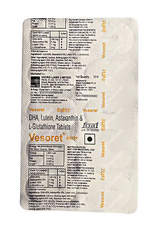 Vesoret Tablet 10