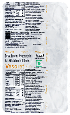 Vesoret Tablet 10