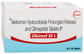 Obimet Gx 4 Tablet 10