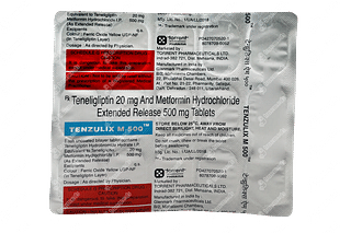 Tenzulix M 20/500 MG Tablet Er 15