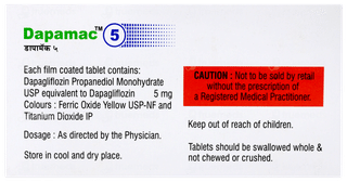 Dapamac 5 Tablet 10