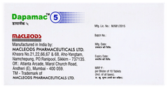 Dapamac 5 Tablet 10 Dapamac 5 Tablet 10