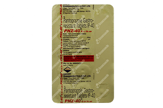 Pnz 40 MG Tablet 15