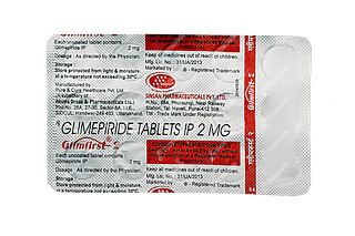 Glimfirst 2 MG Tablet 15