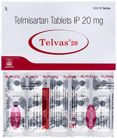 Telvas 20 Tablet 15