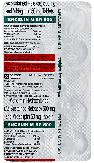 Encelin M Sr 500 Tablet 10