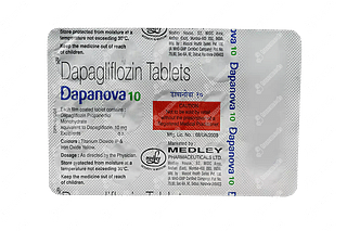 Dapanova 10 MG Tablet 15