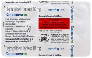 Dapanova 10 Tablet 15