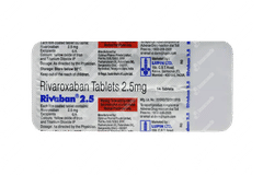 Rivaban 2.5 Tablet 14