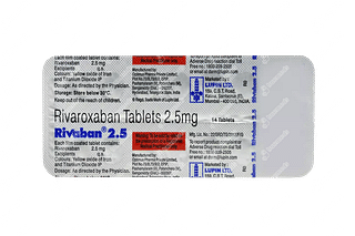 Rivaban 2.5 Tablet 14