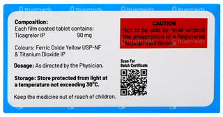 Ticasmart 90mg Tablet 10