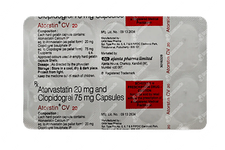 Atorstin Cv 20/75 MG Capsule 10