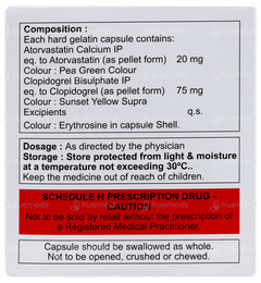 Atorstin Cv 20 Capsule 10 Atorstin Cv 20 Capsule 10